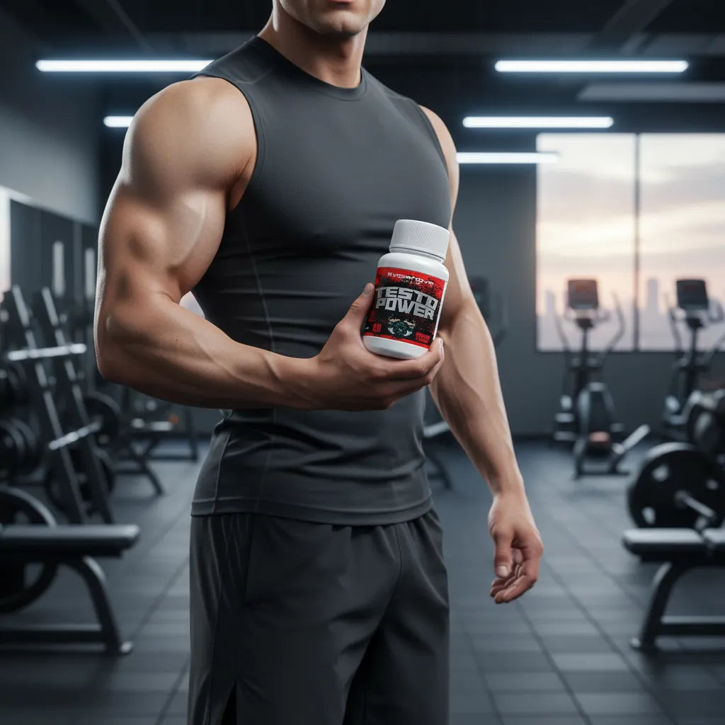 Testo Power · Maca Negra, Tribulus y Ginseng · 60 Cápsulas