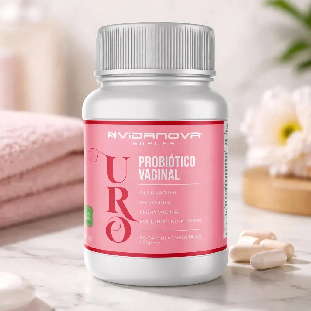 URO · Arándano Rojo, D-Manosa y Probióticos · 60 Cápsulas