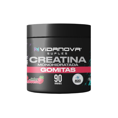 Creatina Monohidratada en Gomitas · 5100mg · 30 Porciones