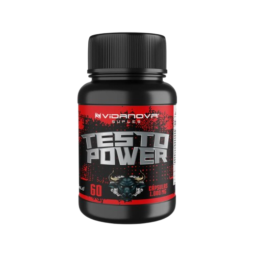 Testo Power · Maca Negra, Tribulus y Ginseng · 60 Cápsulas