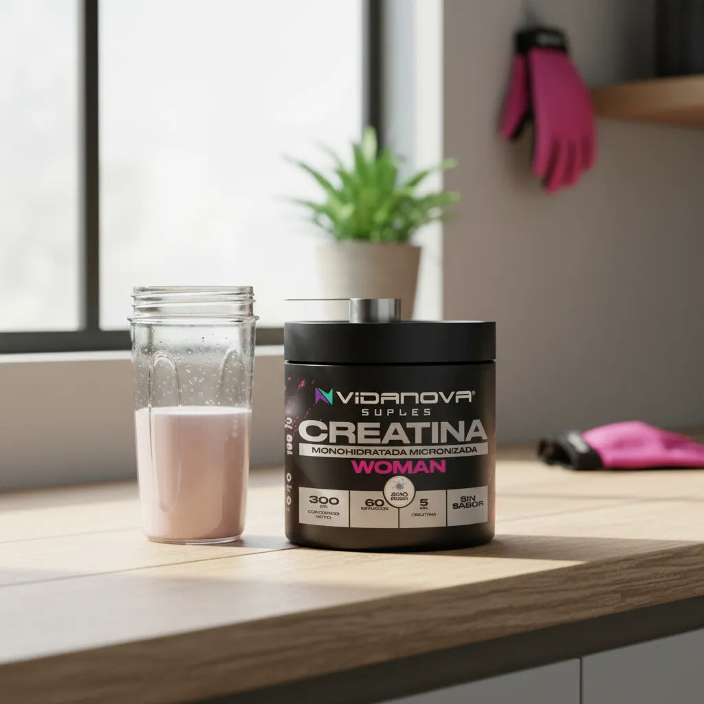 Creatina Monohidratada Micronizada Woman · 300g · 60 Porciones · Sin Aditivos