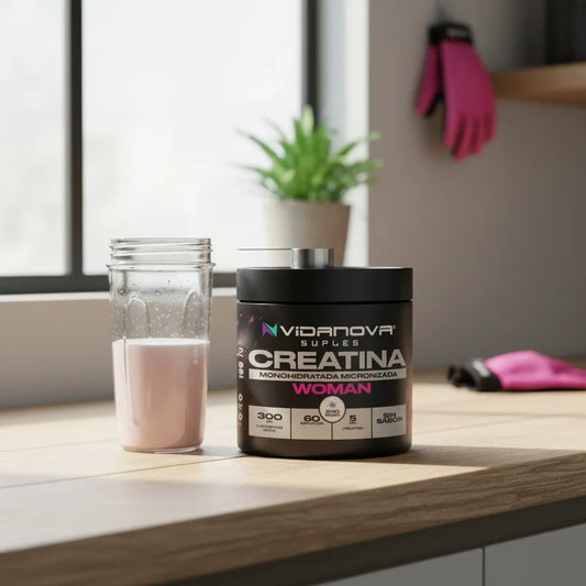 Creatina Monohidratada Micronizada Woman · 300g · 60 Porciones · Sin Aditivos