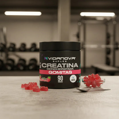 Creatina Monohidratada en Gomitas · 5100mg · 30 Porciones
