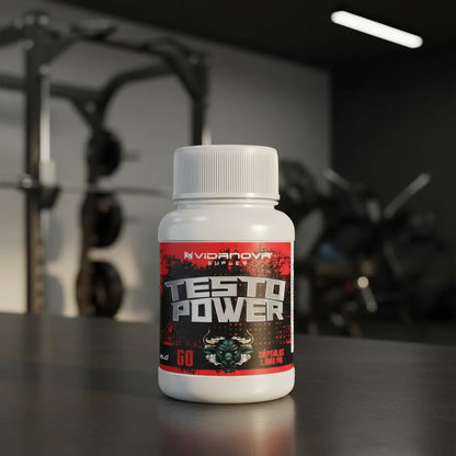 Testo Power · Maca Negra, Tribulus y Ginseng · 60 Cápsulas
